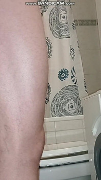 Sexy Nelly Solo in the Bathroom with Her Toy