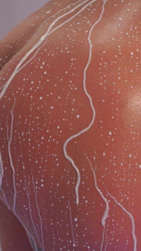 Milk That Flows on the Body