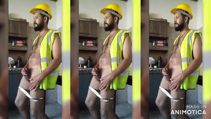 Stink HairyMale: Piss pleasure solo