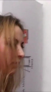 Carla rubs her boss's cock on her pussy before shoving it inside