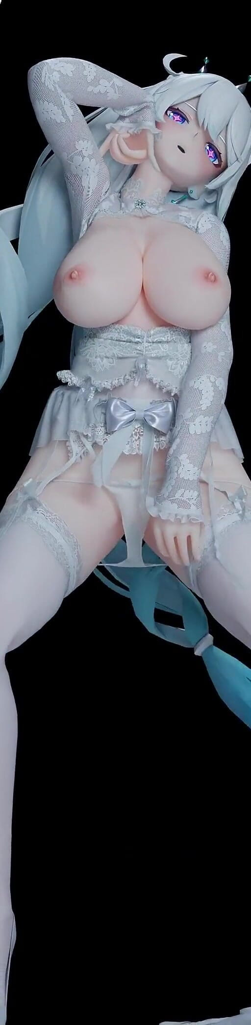 MikuMotion: [mmd] Numéro de téléphone Akina Robe de mariée Striptease en...