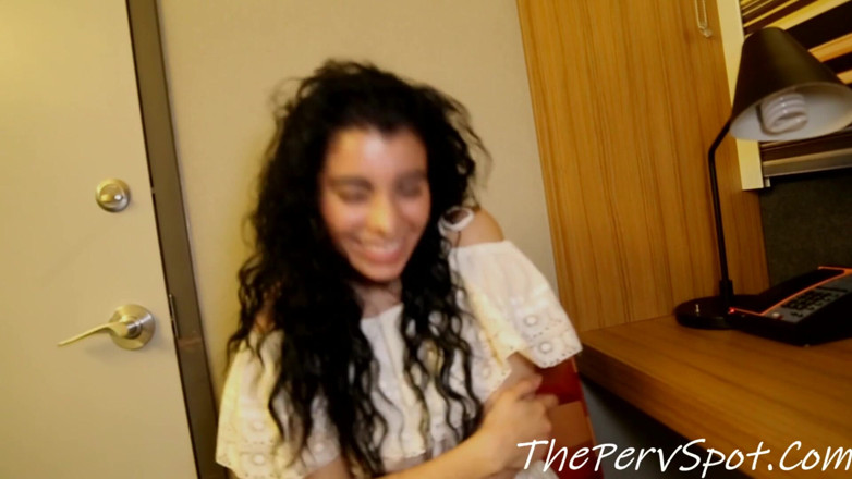 The Perv Empire: Maya Morena give a great blowjob &amp; Gets tight pussy opened...