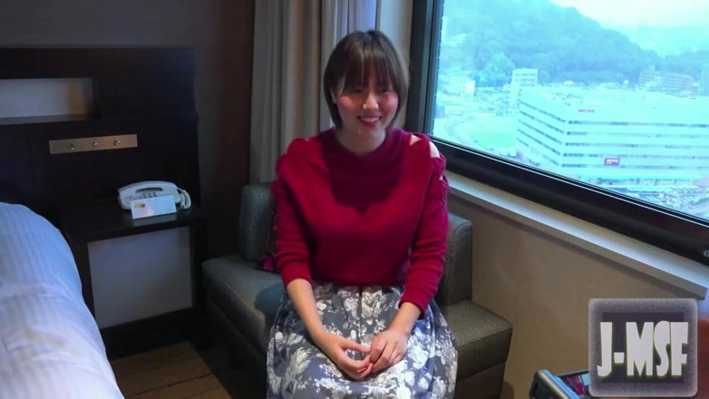 Jap Porn Project: Gravure Model Debut Her First POV Shoot, a Short-haired Busty...