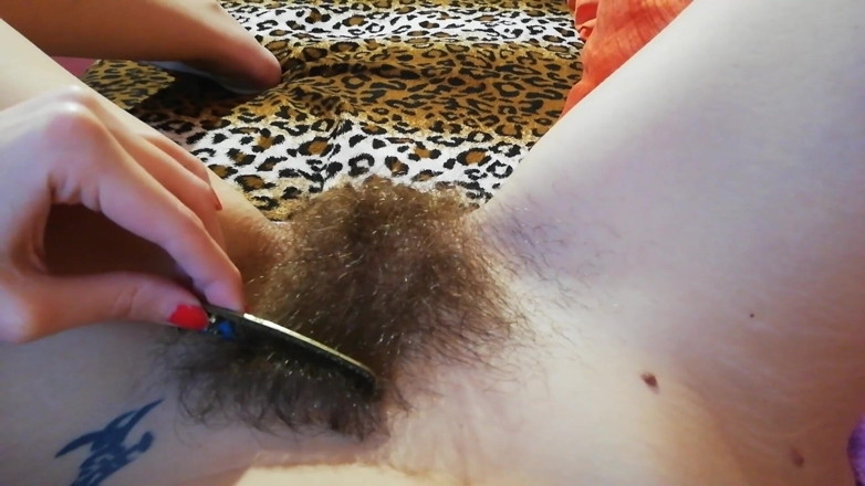 Cuteblonde666: Fetish memek jembut tebal menyikat semak-semak