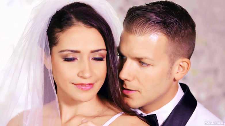 Wicked Pictures: Wicked - petite bride Avi Love fucked in wedding dress