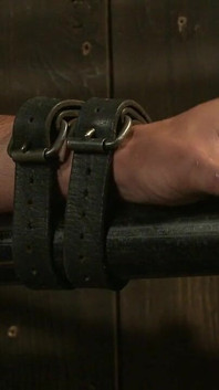 Ripped Straight Hunk with a Fat Uncut Cock Bound for the First Time.