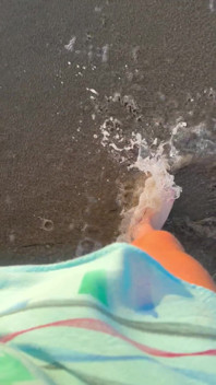 Walking on the Beach