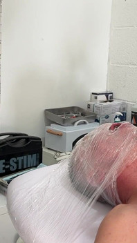 Sealed for Her Pleasure - Cling Film Kissing Session