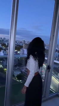My Latina Friend Comes to Live in Spain, I Show Her My Apartment and Fuck Her to Welcome Her