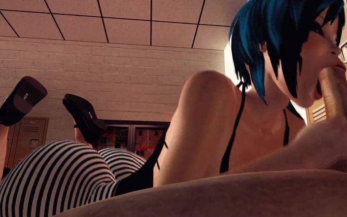 GameslooperSex: Gia neukt extreem in een fetisj-motel (7 van 12)