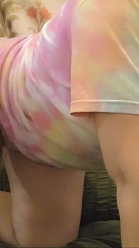 POV: Garota brincando com a buceta após um dia de estudo