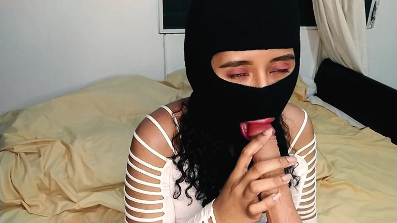 Littleasscleo: Stepmom inrupt in your home to suck that huge fat...