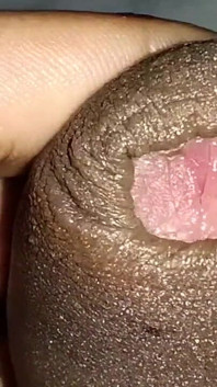 Uncut Cock - Precum - Foreskin - Close up - Big Cock