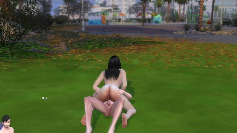 Nyibukai: Sex Sims cu iubita cu țâțe mari