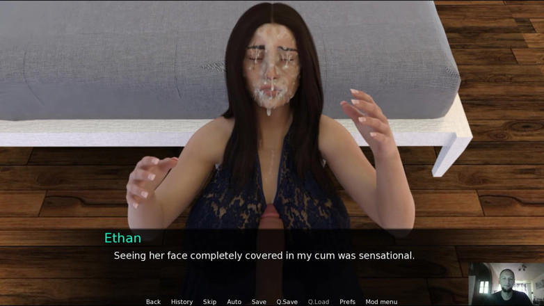 Sex game gamer: Silný výstřik na obličej - Mezi spasením a propastí