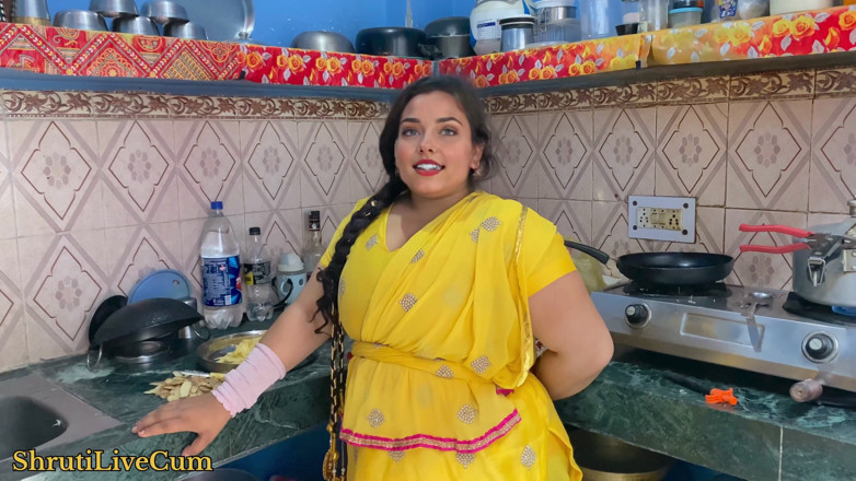 ShrutiLiveCum: My Devar Ji Has a Good Sense of My Ass...