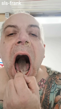 Sls-frank I Pull a Condom Through My Nose and Take It Out of My Mouth.