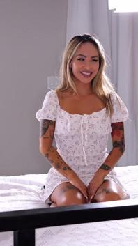 Intervista con linda lan prima del suo sesso di gruppo gangbang