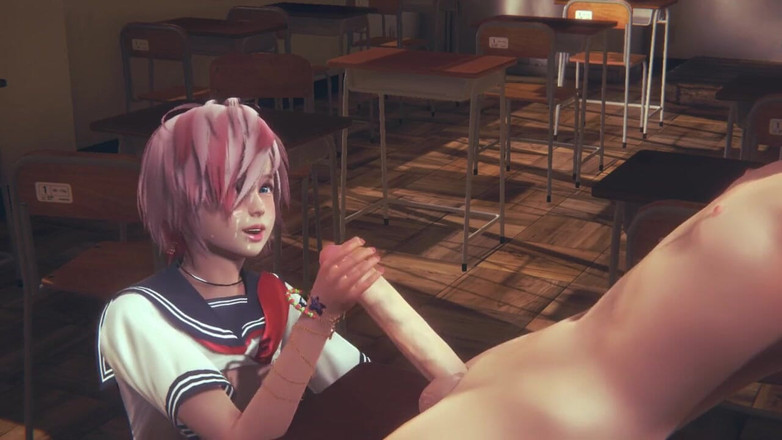 Yaoitube: Yaoi Femboy - Fer X Cat Femboy v učebně Tvrdý sex