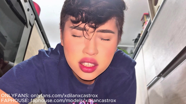 Dilan Castro: Twink Bitch Cums with My Cock Inside This Femboy's Hairless...