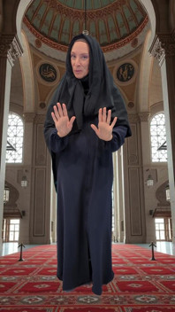 Abaya i Hidżab przymierzą