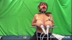 VeeVee Vixen: Hard melkende Hucow uiers