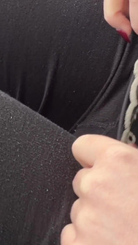 Parking Lot Handjob Next to Stranger and Bus Cum Finish