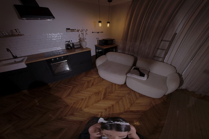 Dark Room VR: मुझे रंडी की तरह चोदो