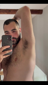 Giving a Sniff to My Hairy Pits After the Gym