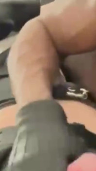 Interracial Leather Cock & Balls Play