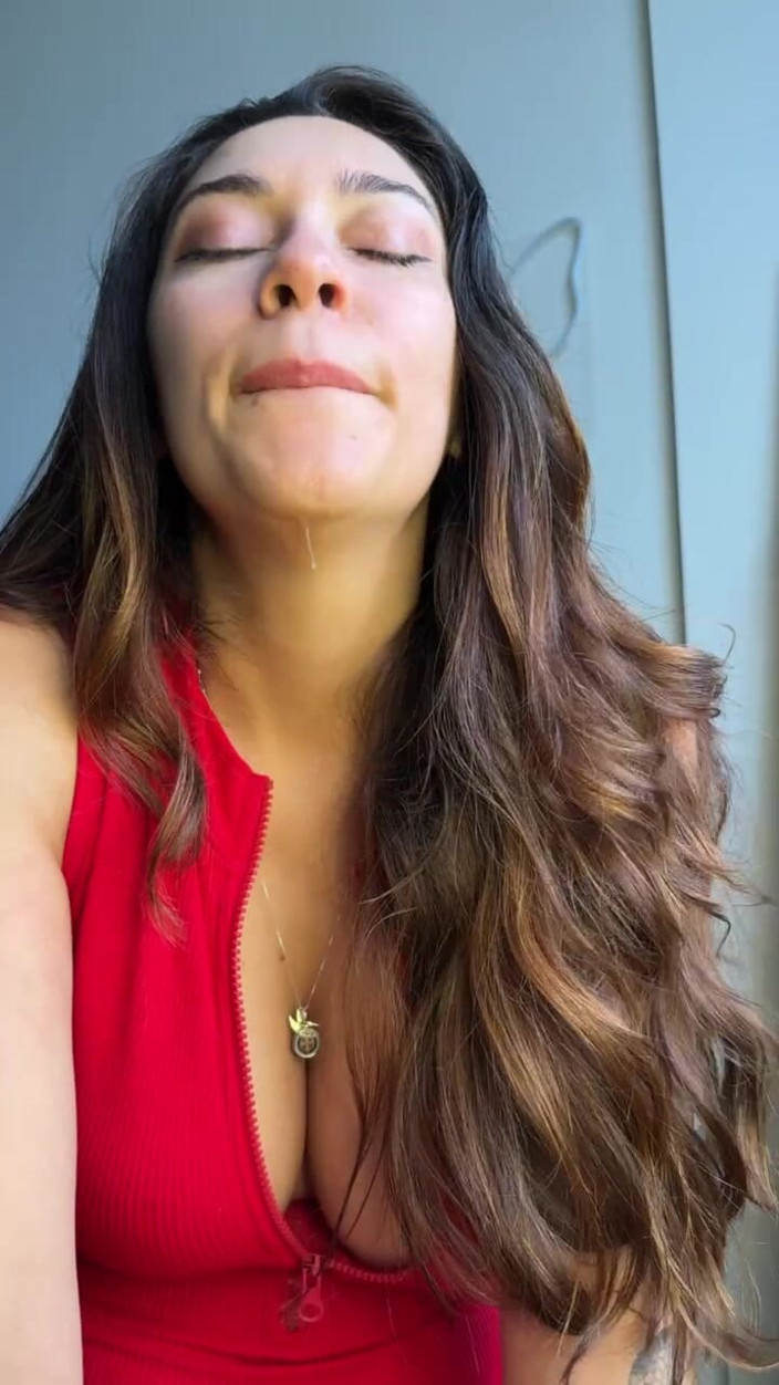 Maria jesus of: Natural Big Tits Girl Does Intense Blowjob