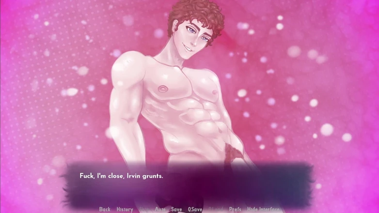 Femboy Asura: Jerk off Dreaming on Irvin's Muscular Body