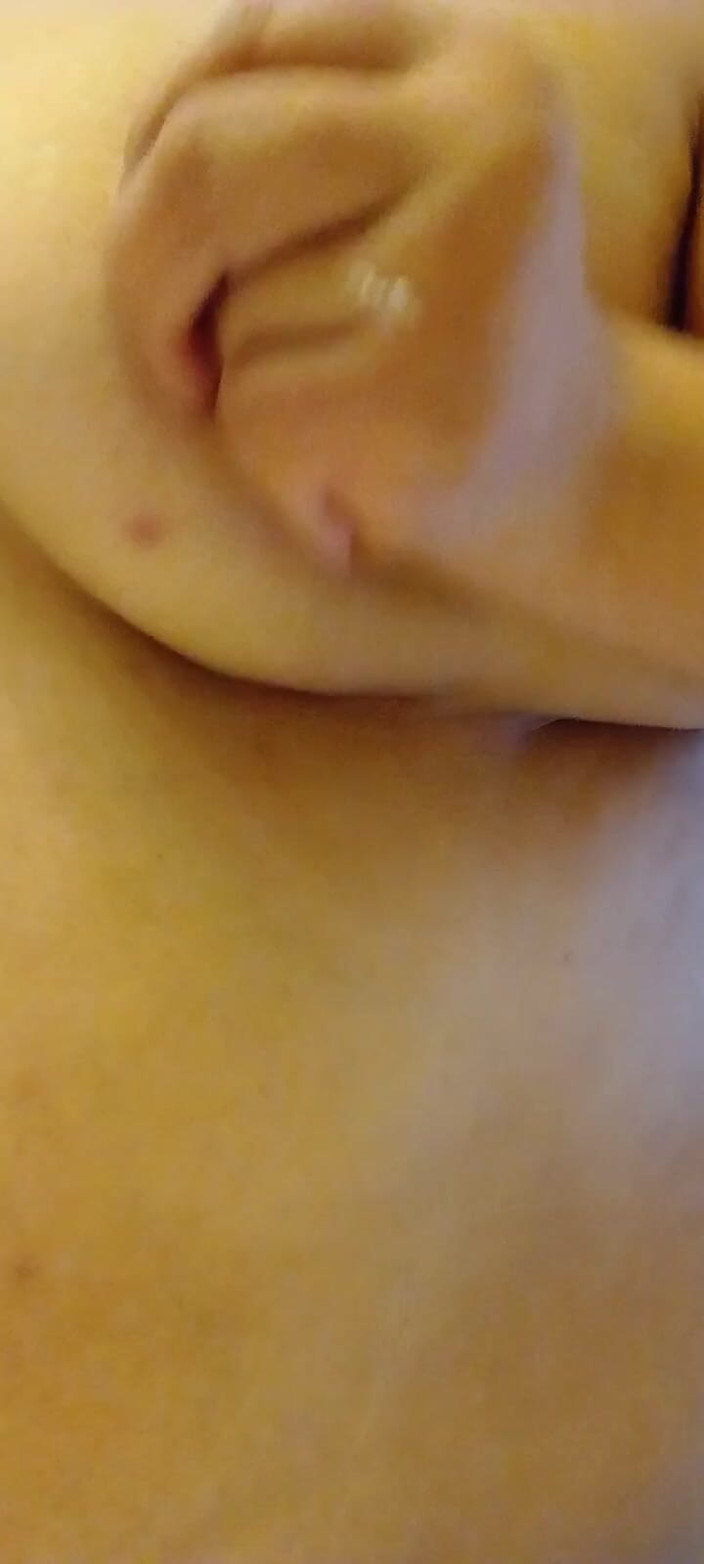 Chubbytits16: Sucking and Playing with My Boobs