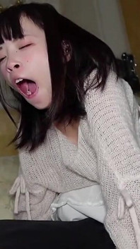 Smiling Petite Soft-tits Beauty, Desire Slips Over the Edge Into a Messy Creampie Finish