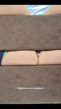 Flashing My Plug at You While Sitting on a Park Bench