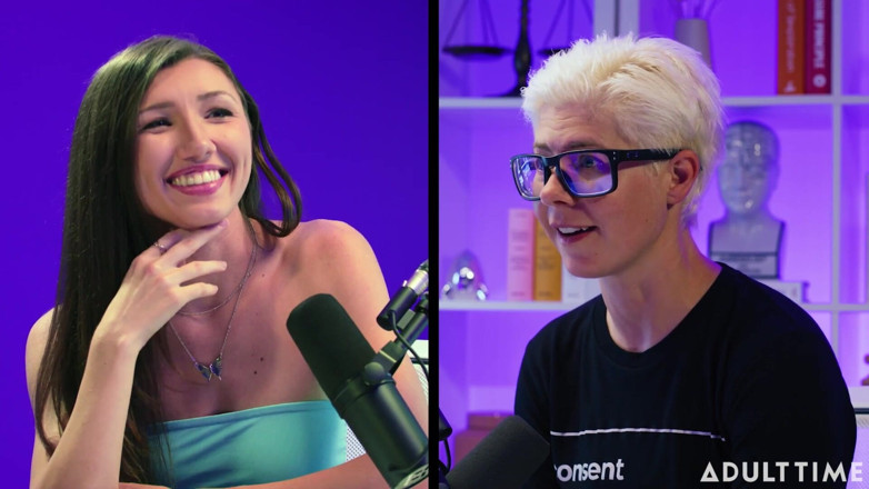 Adult Time Podcast: Maya Woulfe: Phone S*x, Edging, &amp; Loving Gonzo Scenes | the Adult...