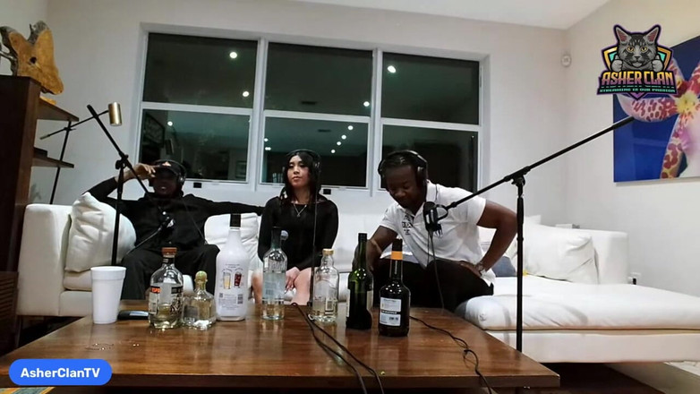 Mr Flourish Live: Asherclantv 播客壮举成人明星 Emerald 喜欢 #podcast #asherclantv