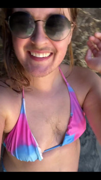 Flashing My Hairy Pits at the Beach
