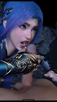 Blue Hair Fantasy.exe: Goddess Unleashed - 3D Animation Hentai