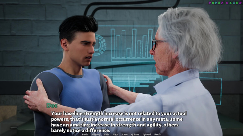 Porny Games: Morbusgreaves çılgın macera - ilk eğitim günü, beklenmedik ayakla muamele 15