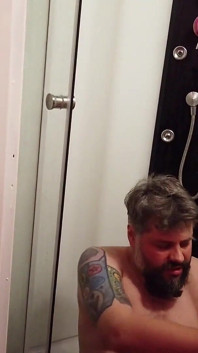 Big Titted Brunette with Huge Nipples Gets Pissed in Mouth and Then Pisses the Guy in His Mouth and Receives a Cumshot
