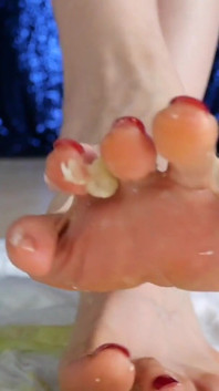 Cucumber Trampling: You Eat From My Feet Ita