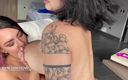 Busty BBW Latinas: Amaretto i Kim Velez duże piersi ssące bikini lesbijek