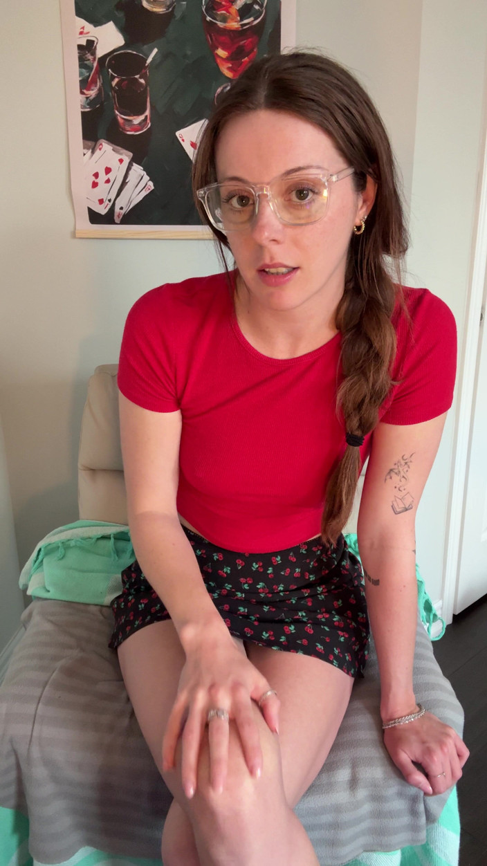 Nadia Foxx: Professeur étudiant, coaching masturbatoire