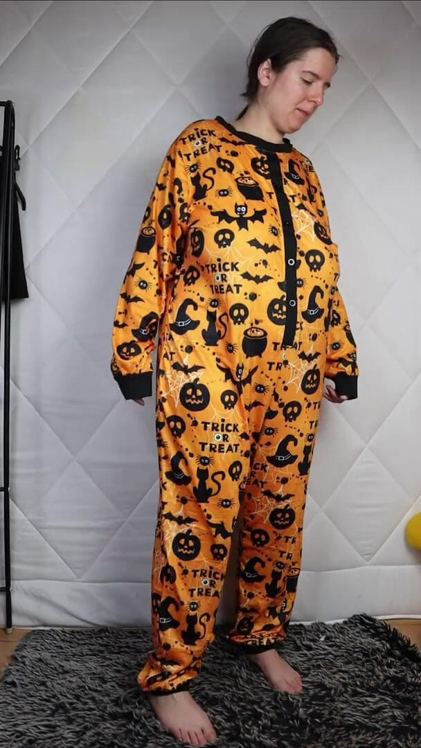 Lingerie Review: Noua mea pijama de Halloween de la Shein