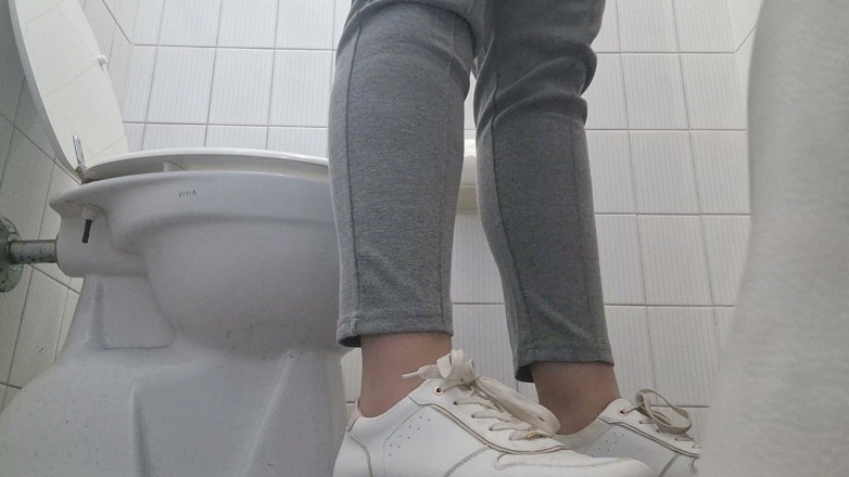 Nicoletta Embassi: Restroom Tension Privacy Behind the Closed Door