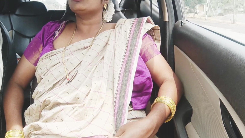 Telugu honey lips: Del -2, Telugu smutsiga samtal, styvmamma styvson in law bilromantisk resa