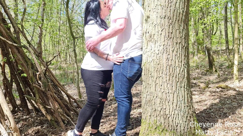Cheyenne Rose 80: Zabawa na świeżym powietrzu jebanie i twarzy