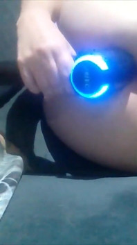 Kurvige MILF mit dickem hintern, arschfick mit spielzeug