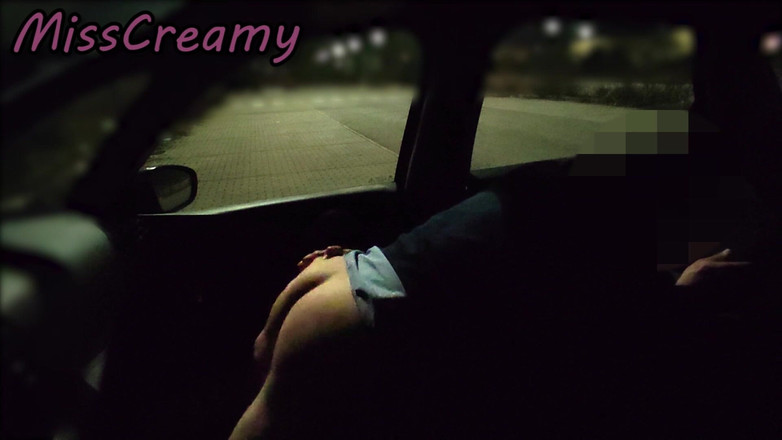 Miss Creamy: Demi-sœur Risquée, Sexe Nocturne En Public Avec Squirt Bruyant Et...